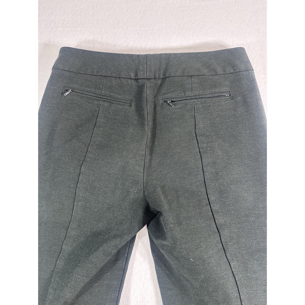 Worth New York Womens Size 2 Green Seamed Front Slim Leg Ankle Dress Pants Strch - Picture 8 of 8